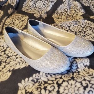 Silver/Glitter Flats